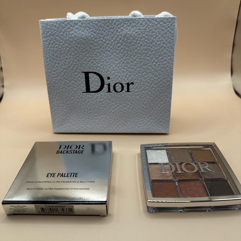 Dior Backstage Eye Palette with Neutral Tones